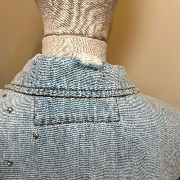 Express Denim Jacket. Size XS/S Great Condition - Picture 8 of 8